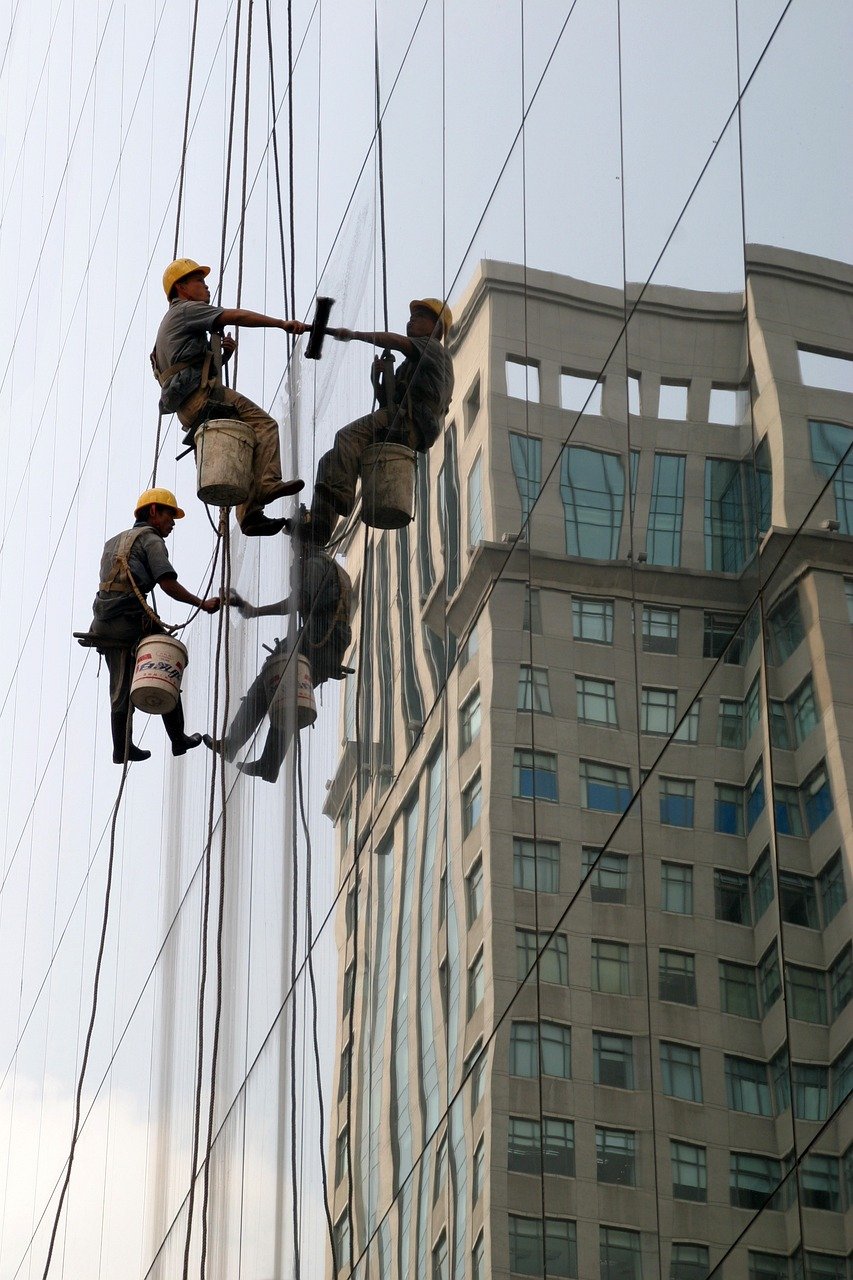 glass, facade, cleaning, reflection, architecture, building, modern, window, glass front, window cleaner, skyscraper, cleaning, window cleaner, window cleaner, window cleaner, window cleaner, window cleaner
